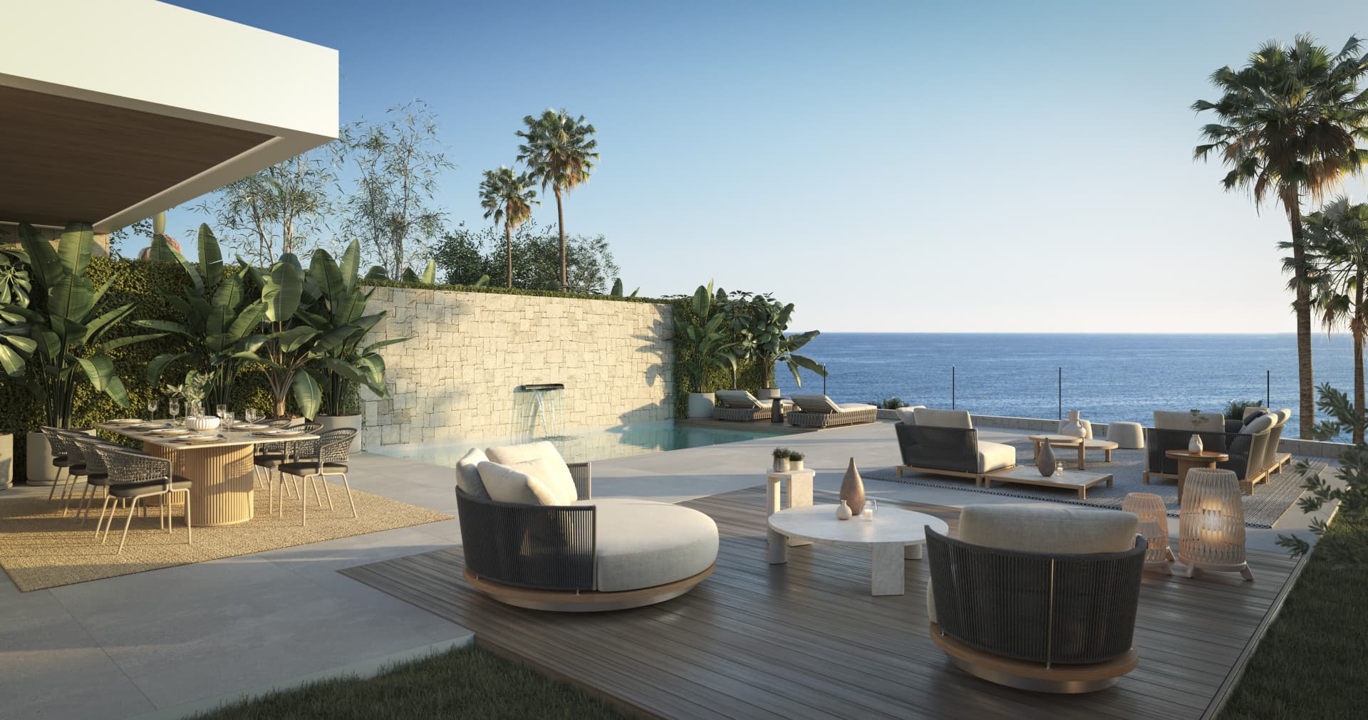 Una colección de ·Tres impresionantes villas en Mijas Costa — photo 1
