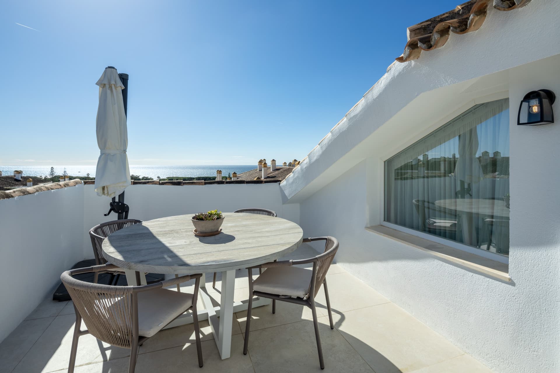 Penthouse auf Marbella Goldene Meile mit Panoramablick auf das Meer — photo 1