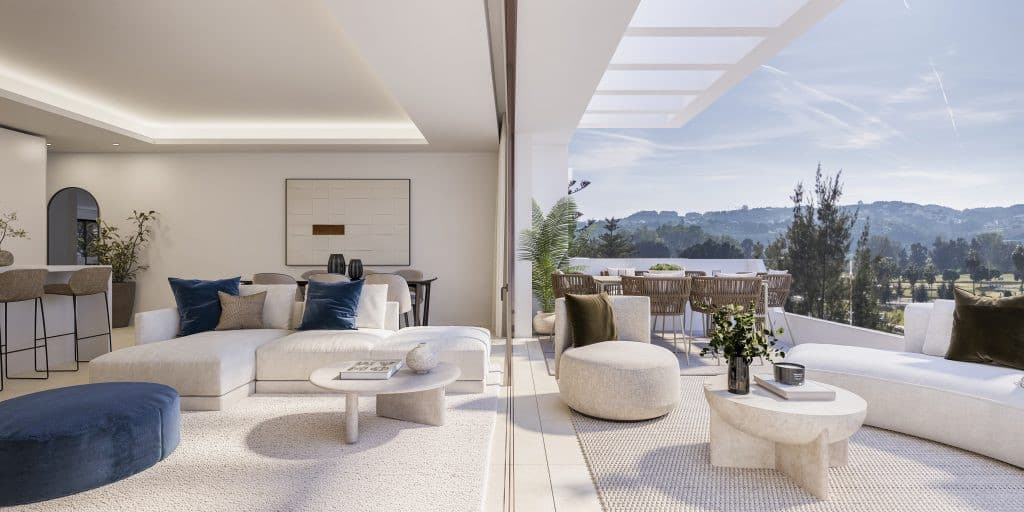Hedendaagse Corner Ground Floor Appartement op Mijas Golf — photo 1