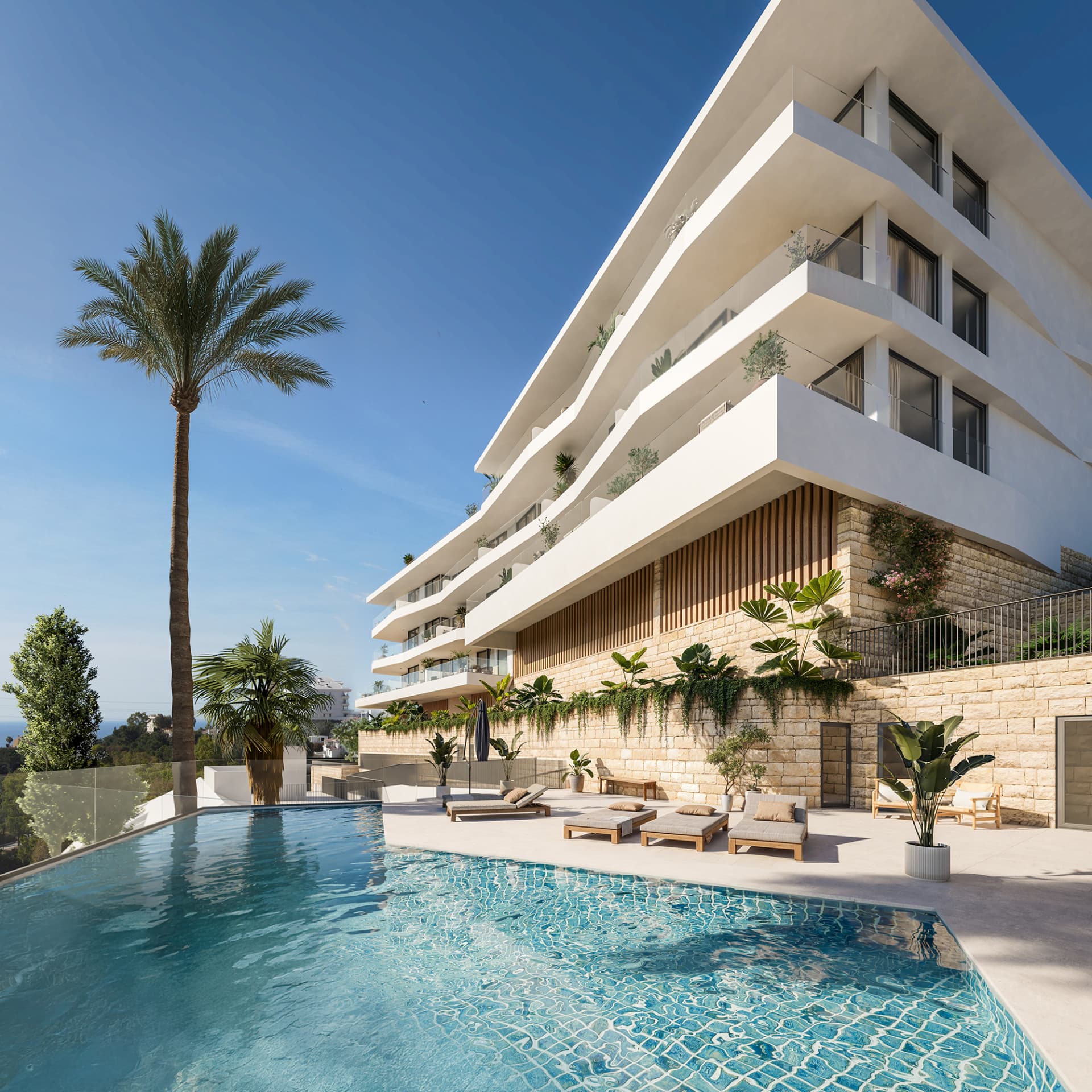 Hervorragendes neues Erdgeschoss-Apartment mit Panoramablick auf das Meer, Fuengirola — photo 1