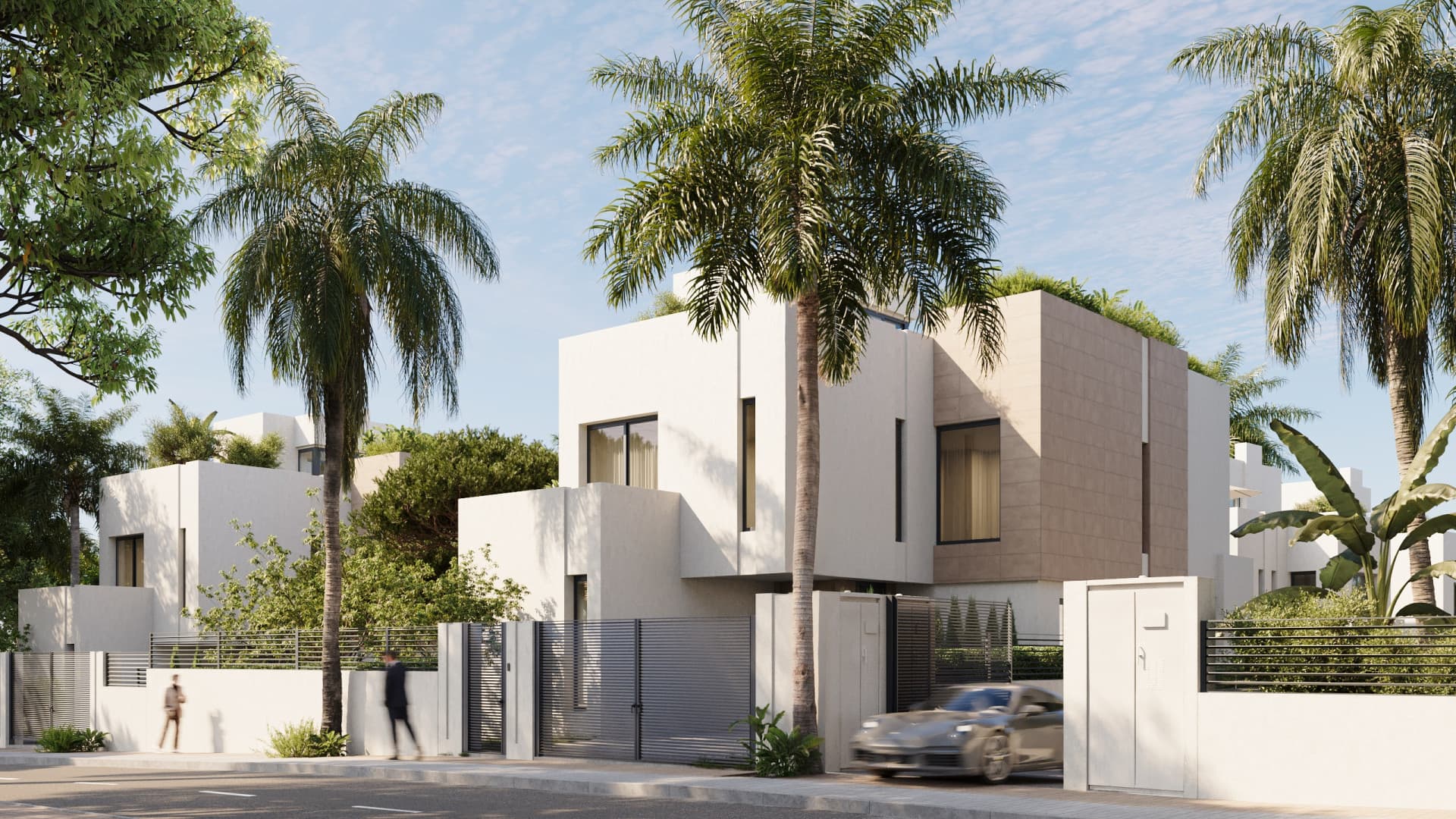 Exquisite Zeitgenössische Villa Strandseite in Elviria, Marbella Ost — photo 1