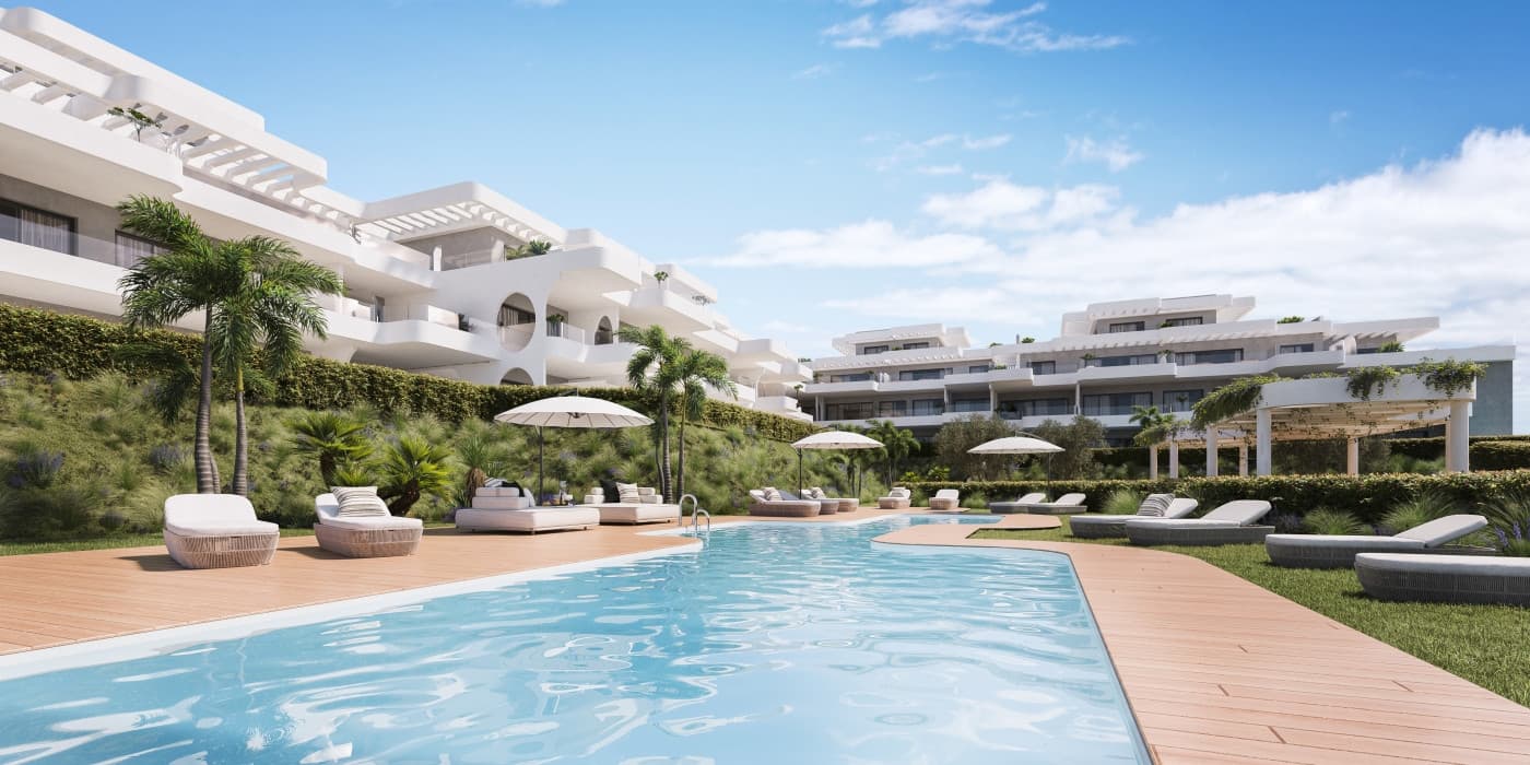 Moderne Erdgeschosswohnung mit eigenem Garten und Terrasse in Estepona — photo 1