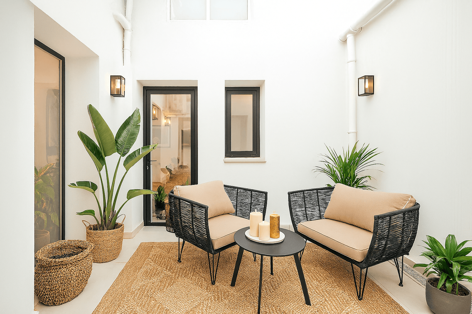 Prachtig gerenoveerd begane grond appartement in Estepona oude binnenstad — photo 1