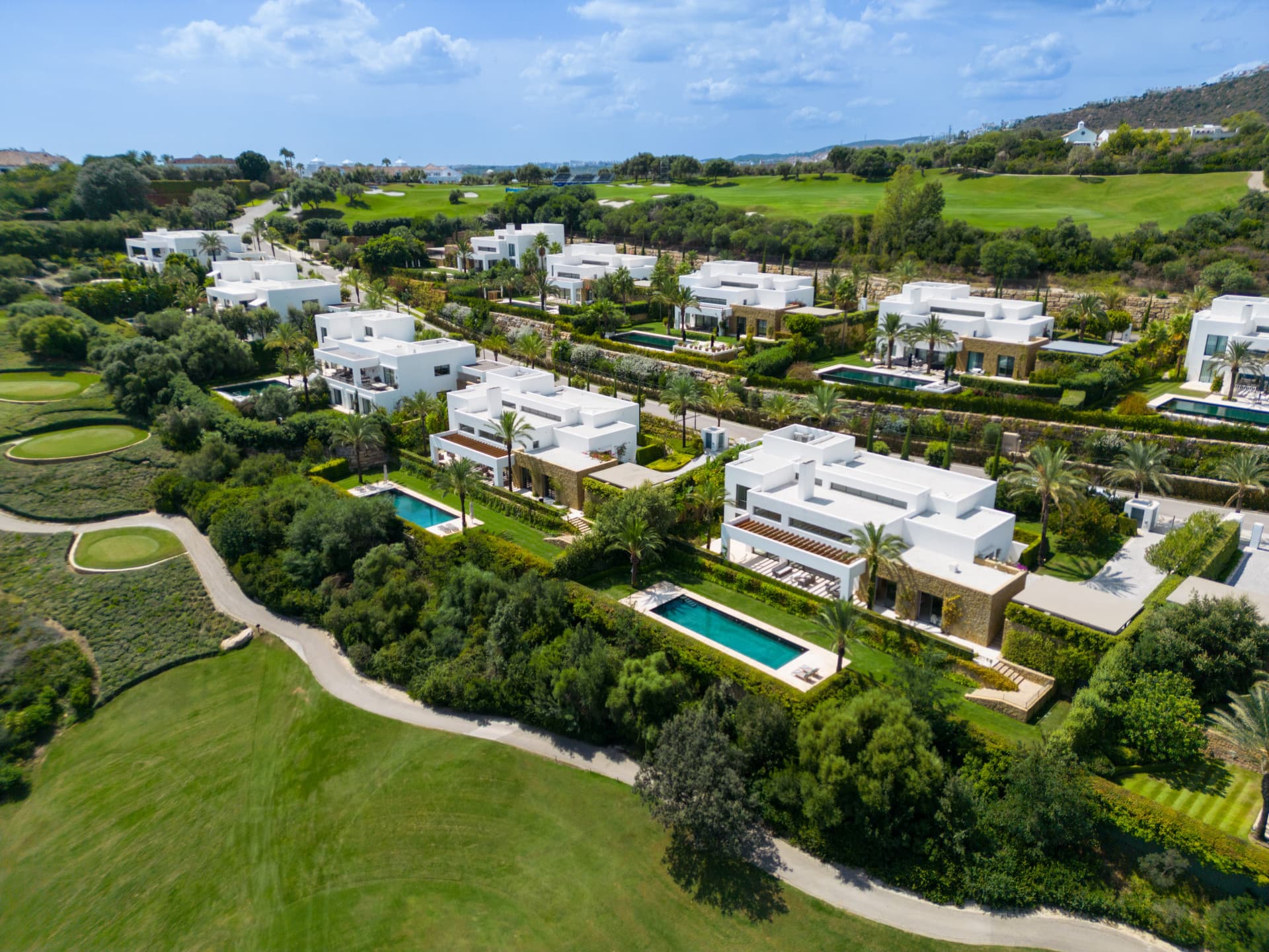 Villa de lujo con vistas panorámicas en Finca Cortesin, Casares Golf — photo 1