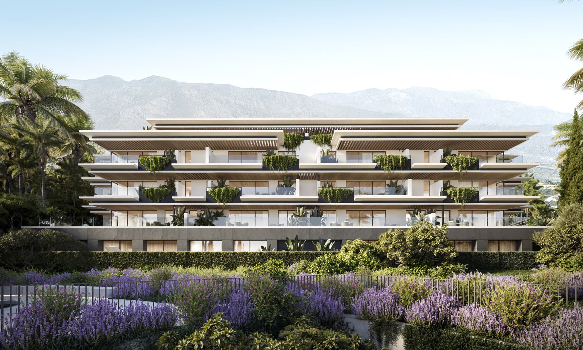 Impresionante Apartamento Contemporaneo en Mijas con Vistas panorámicas y Servicios de Lujo — photo 1