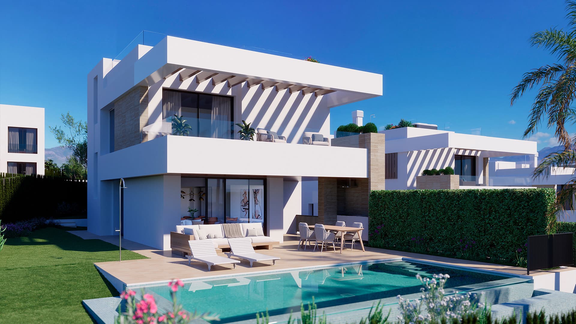 Villas de lujo en el primer lugar de Estepona — photo 1