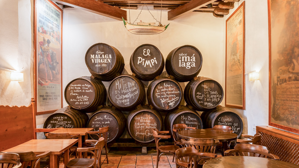 El Pimpi restaurant, Málaga