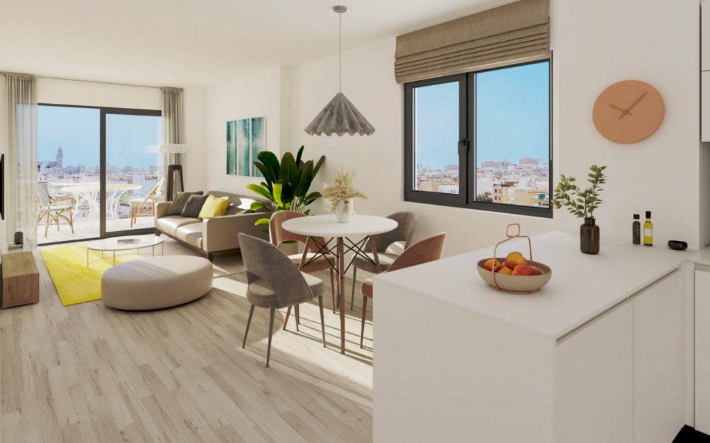 Featured new developments in Malaga City